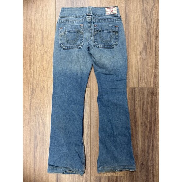 True Religion Jeans Womens 26 (28x30) Blue Made in USA RN 112790 - Picture 2 of 15